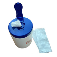 Disfection Wet Wipes Non Woven Dry Cleaning Wipes in Bucket